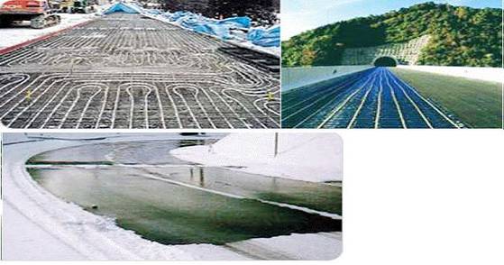 融雪道路